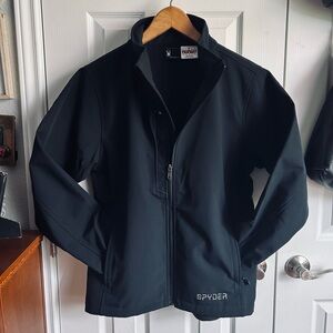 Spyder black elevation softshell utility jacket new w/o tags gorpcore workwear